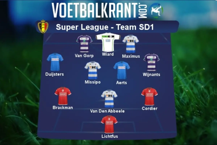 Ons team van speeldag 1 in de Super League ziet er als volgt uit