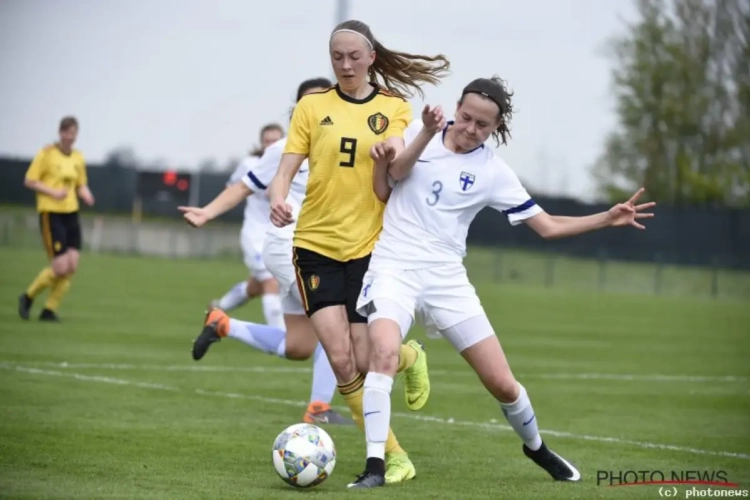 Red Flames U19 redden in allerijl een belangrijk puntje tegen Finland en hebben lot richting EK in eigen handen