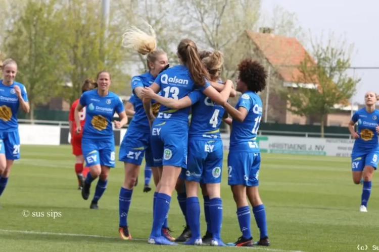 📷 Herbeleef de zege van de KAA Gent Ladies tegen Woluwe